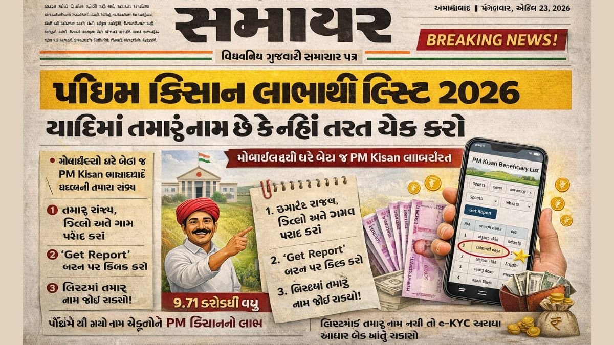 PM Kisan Beneficiary List 2026