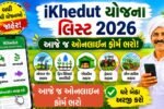 ikhedut portal 2026 27 yojana list gujarat