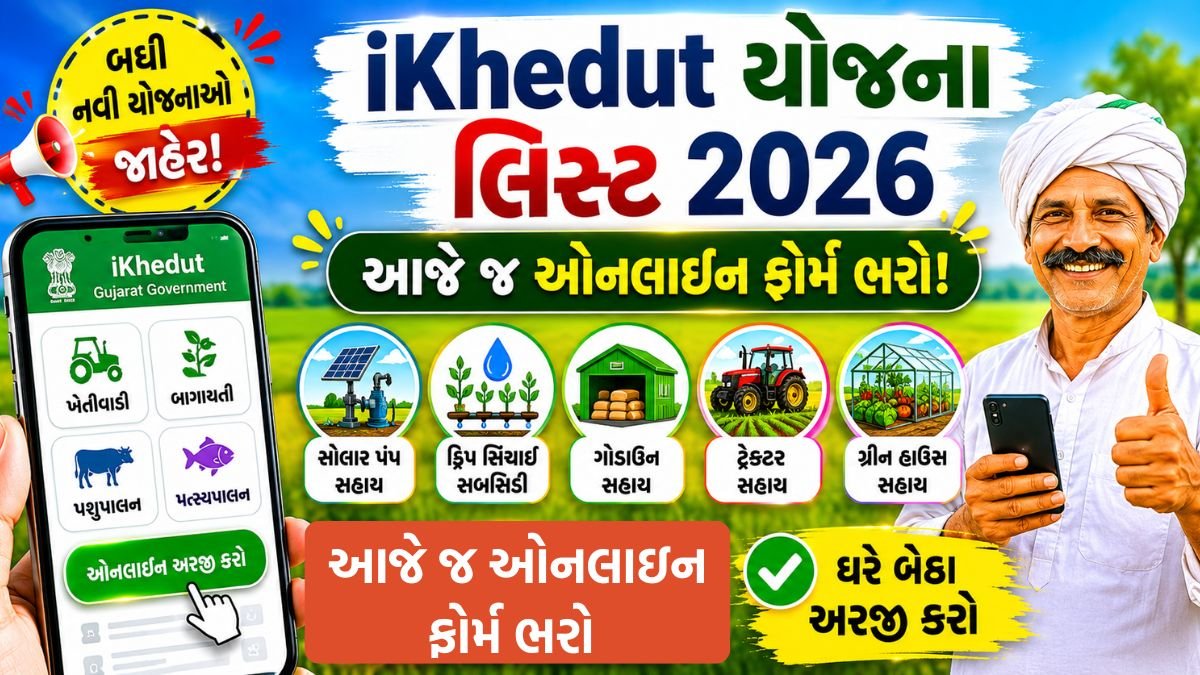 ikhedut portal 2026 27 yojana list gujarat